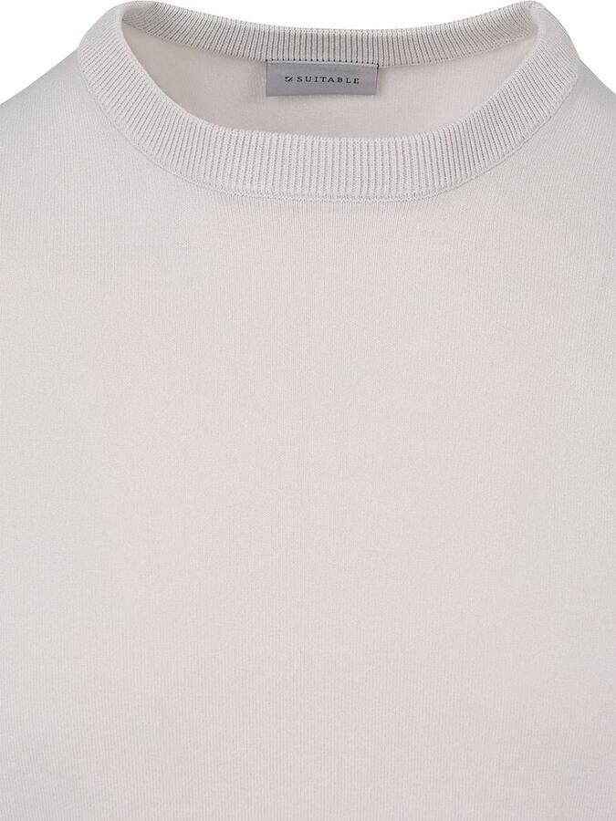 Suitable Knitted T-shirt Wake Ecru