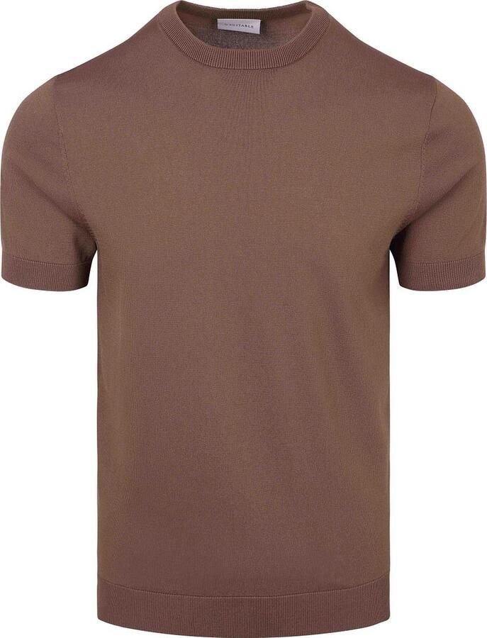 Suitable Knitted T-shirt Wake Tabacco