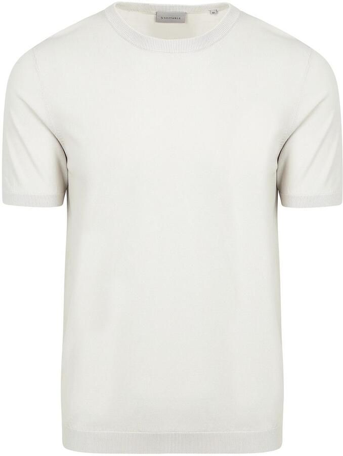 Suitable Knitted T-shirt Wap Ecru