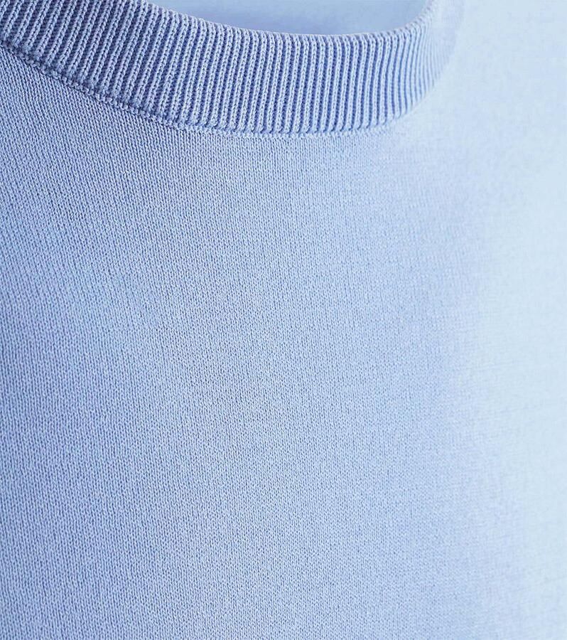 Suitable Knitted T-shirt Wap Lichtblauw - Foto 3