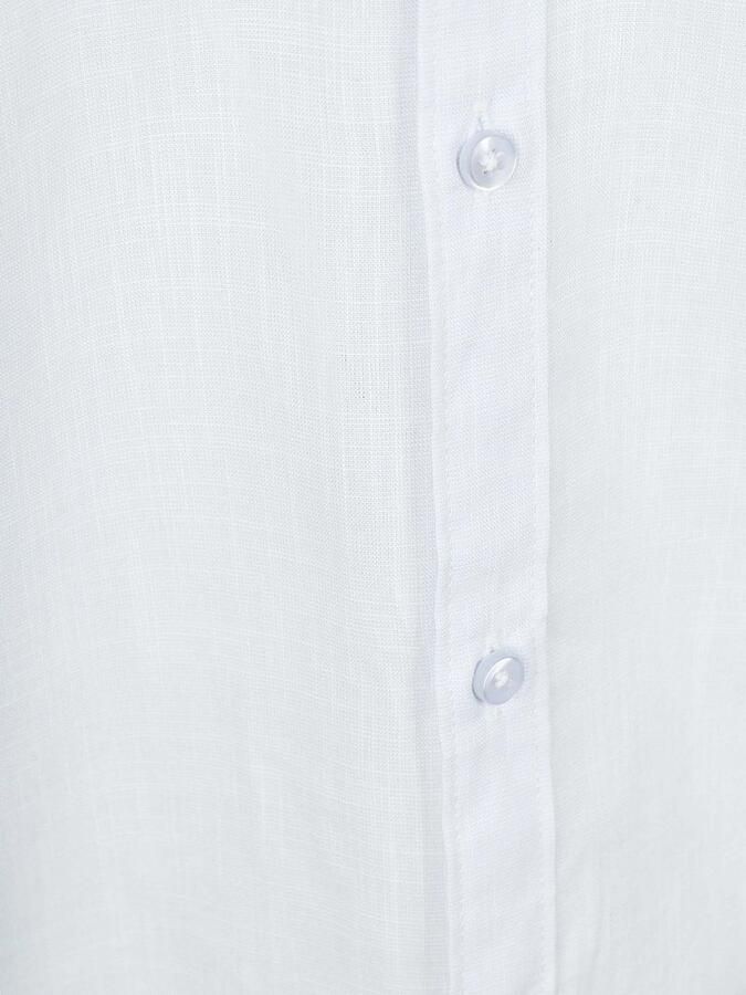 Suitable Korte Mouwen Overhemd Cotton Slub Lichtblauw - Foto 2