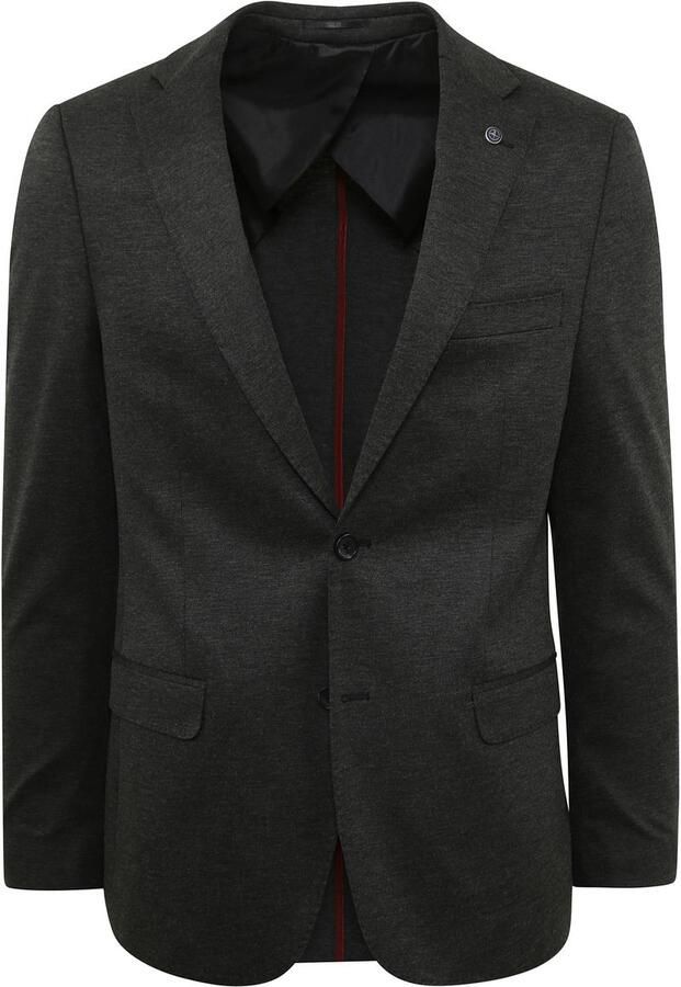 Suitable Kostuum Albatros Melange Antraciet