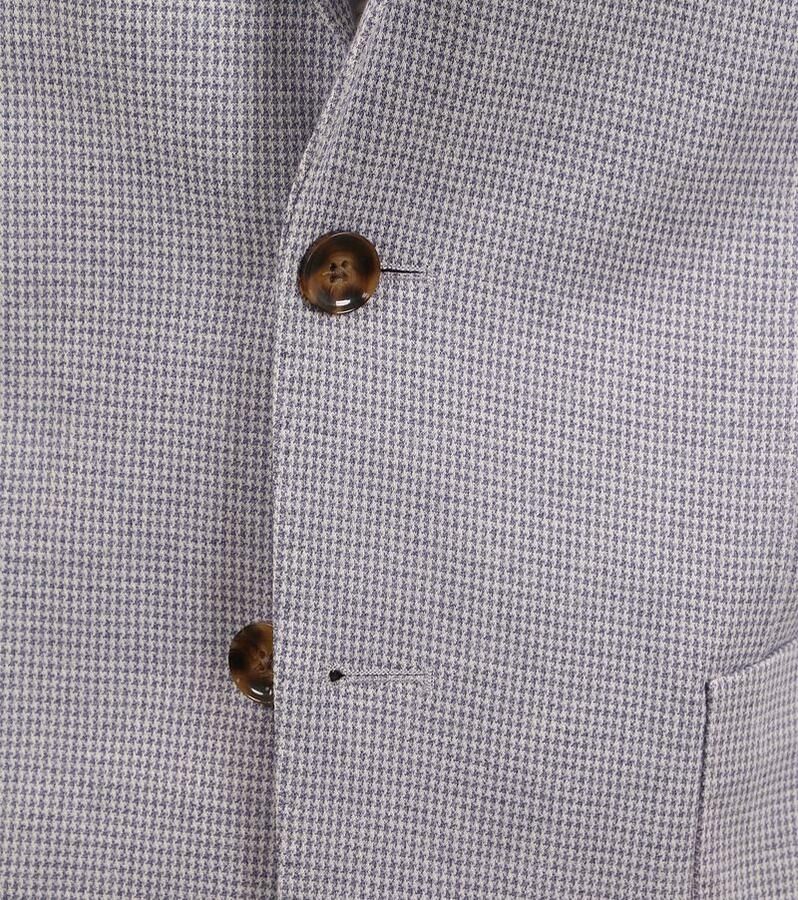 Suitable Kostuum Flex Pied De Poule Blauw - Foto 3