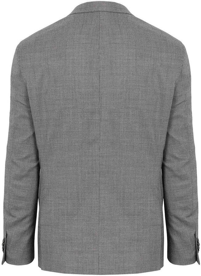 Suitable Kostuum Lucius Birdseye Wol Grijs - Foto 2