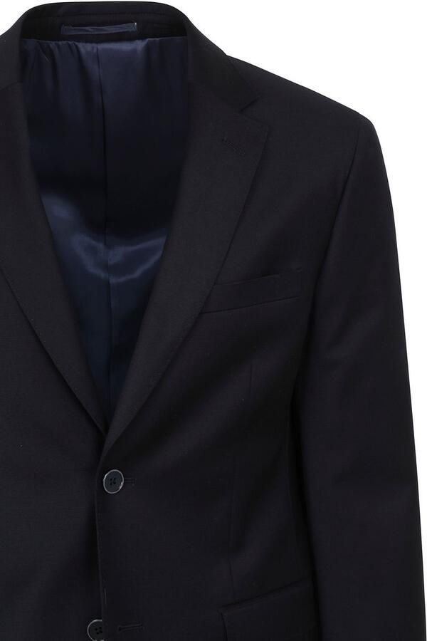 Suitable Kostuum Toulon Serge Wol Uni Navy - Foto 3