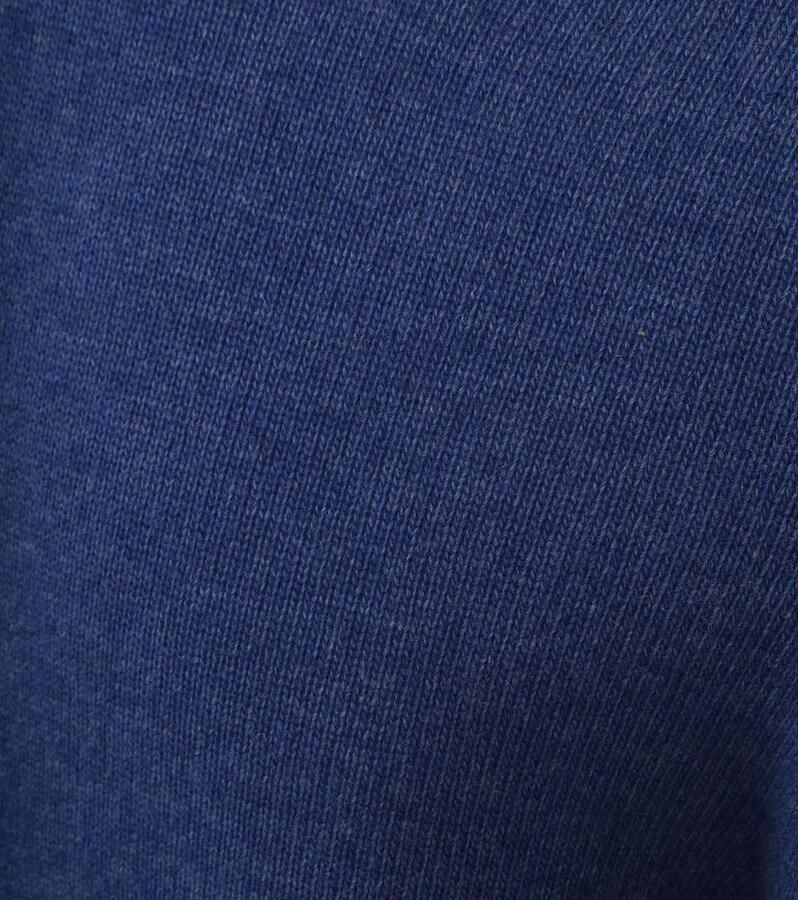 Suitable Sweaters Lamswol Trui Ronde Hals Royal Blauw - Foto 3