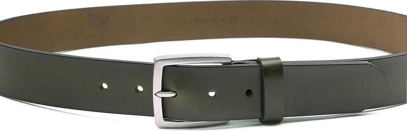 Suitable Riem Leren Riem Groen Washed - Foto 3
