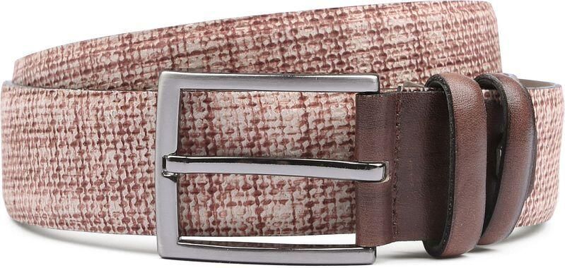 Suitable Riem Leren Riem Mid Bruin