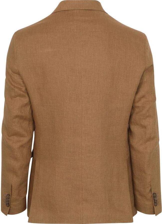 Suitable Linnen Suit Camel - Foto 3