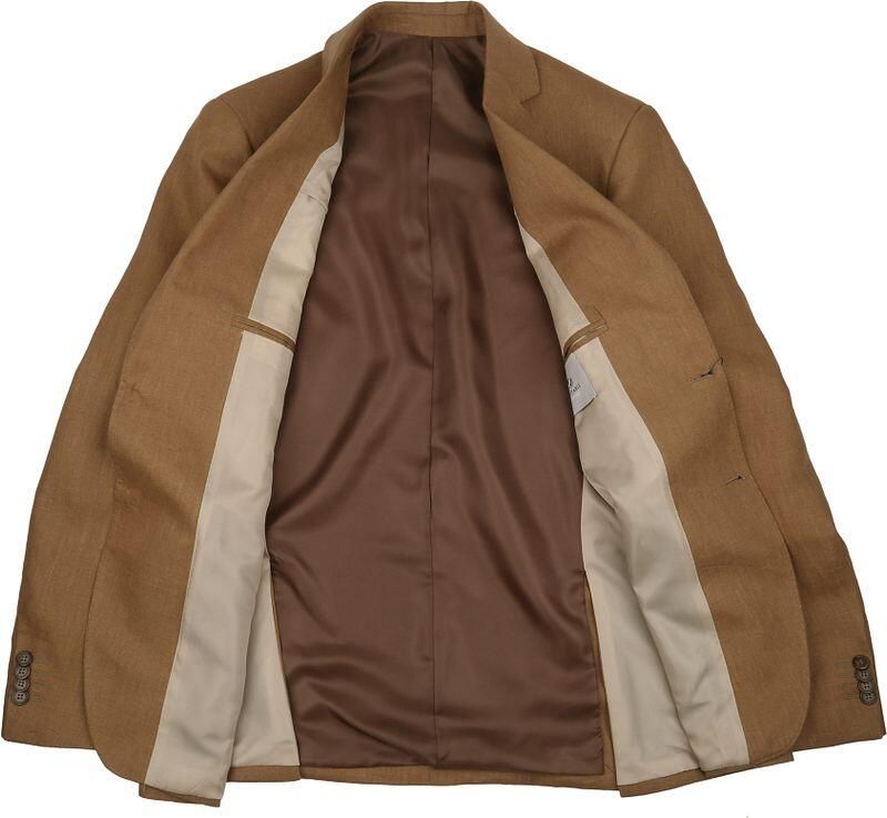 Suitable Linnen Suit Camel - Foto 2