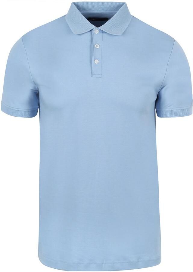 Suitable Liquid Poloshirt Lichtblauw