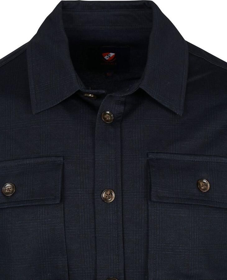 Suitable Liv Overshirt Donkerblauw