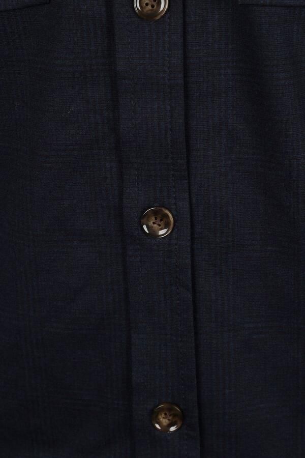 Suitable Liv Overshirt Donkerblauw - Foto 4