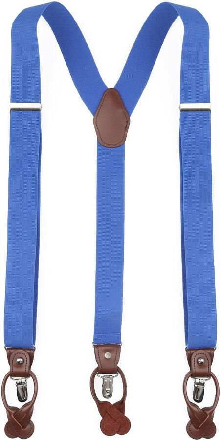Suitable Luxe Bretels Denim Blauw - Foto 4