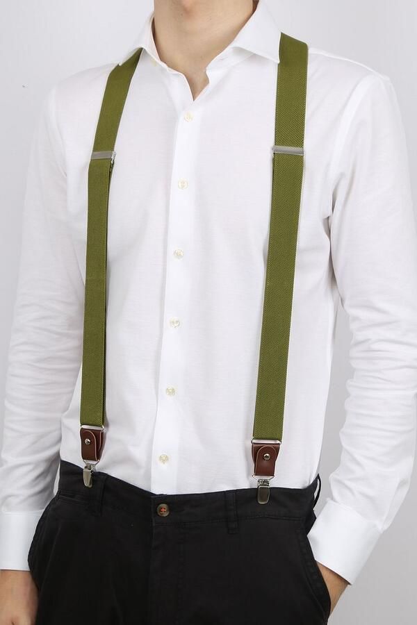 Suitable Luxe Bretels Groen - Foto 3