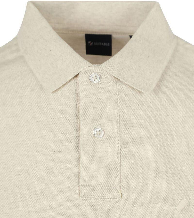 Suitable Mang Poloshirt Ecru - Foto 2