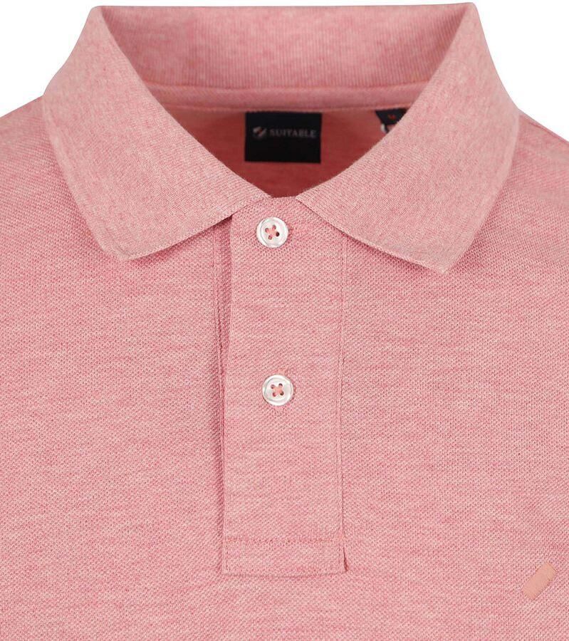 Suitable Mang Poloshirt Roze - Foto 2