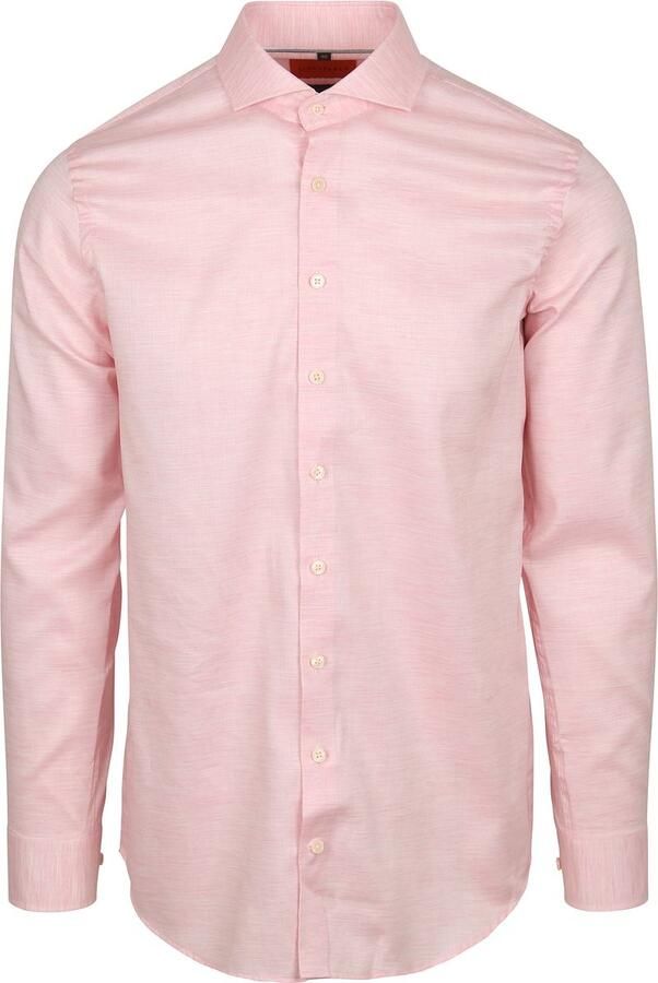 Suitable Melange Overhemd Roze - Foto 4
