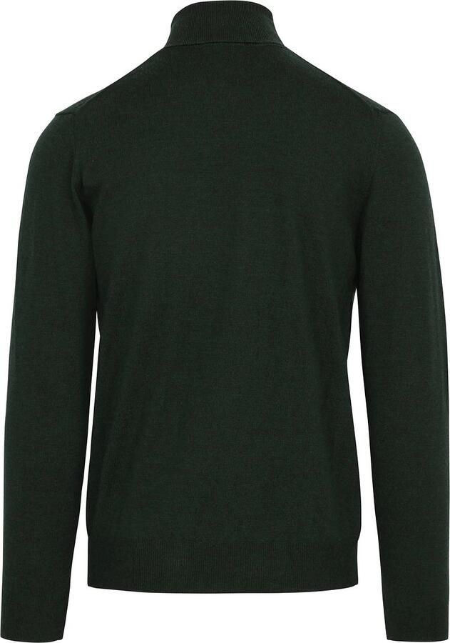 Suitable Sweater Merino Coltrui Donkergroen - Foto 2