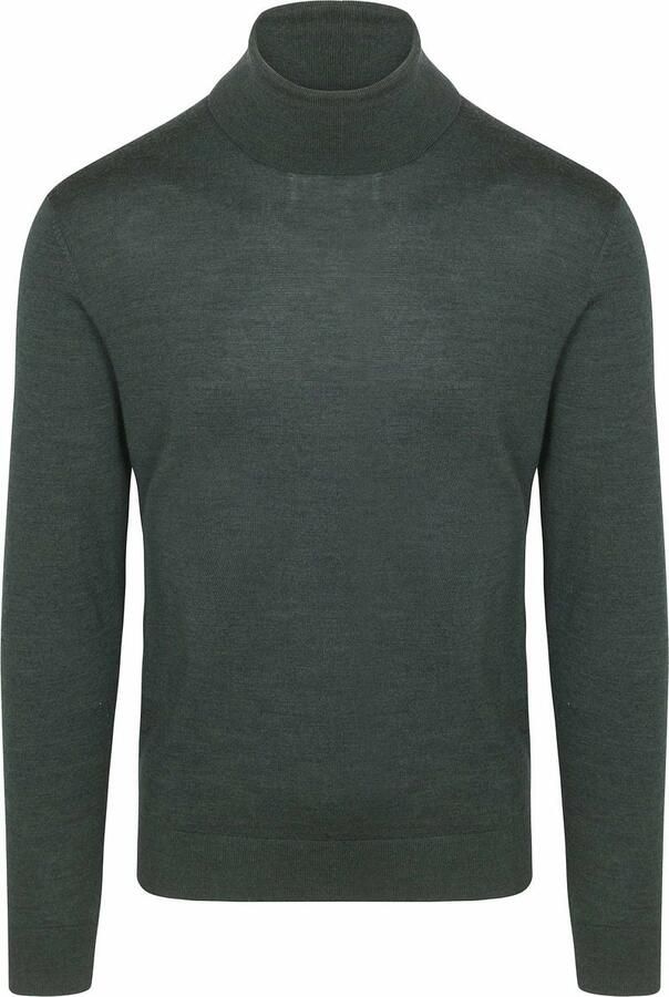Suitable Merino Coltrui Melange Donkergroen