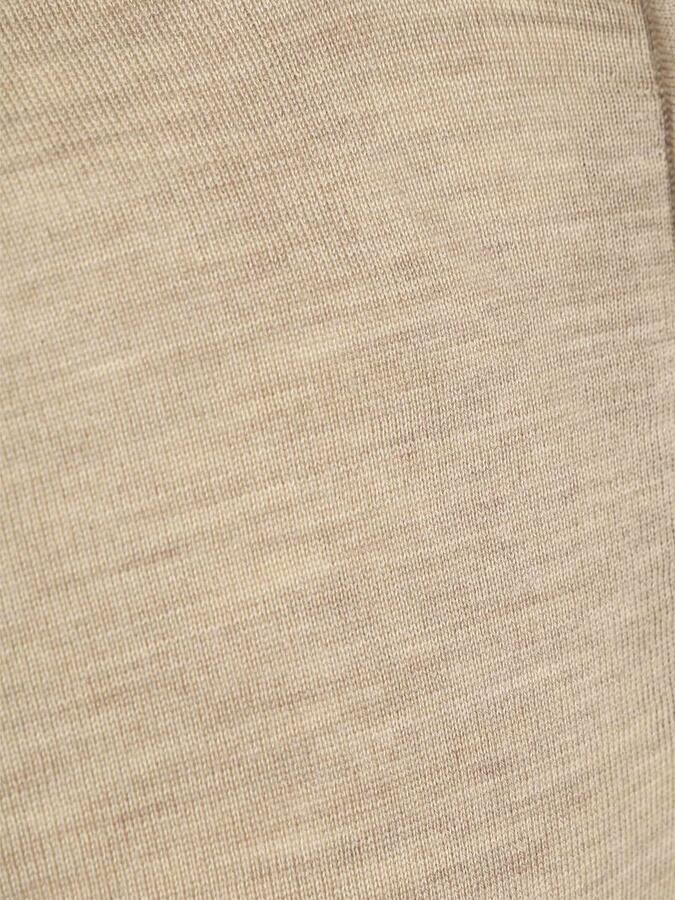 Suitable Merino Half Zip Trui Sand - Foto 4