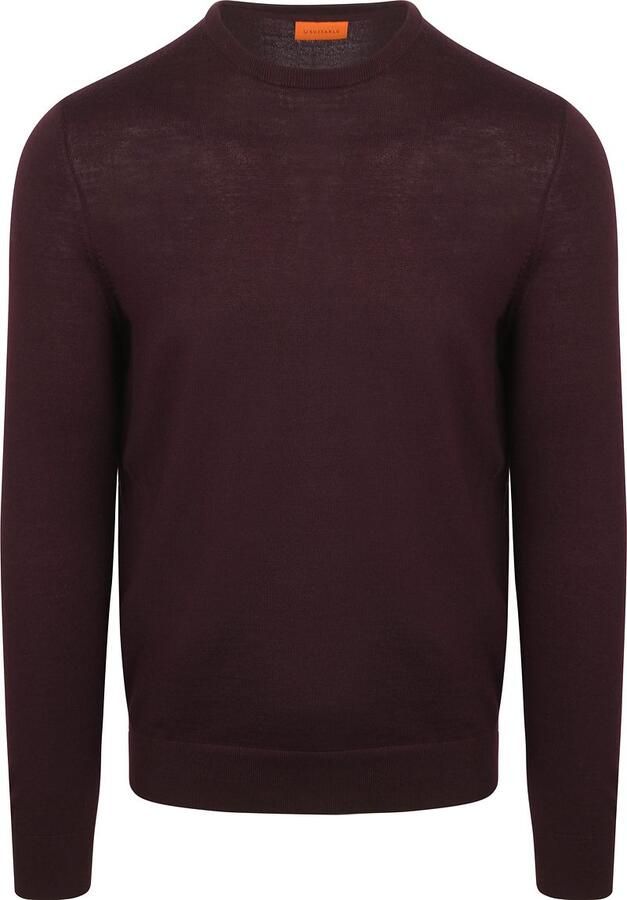 Suitable Merino Pullover Bordeaux