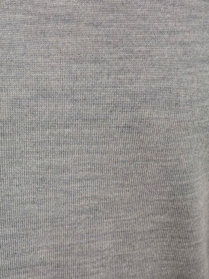 Suitable Merino Pullover Mid Grijs - Foto 2