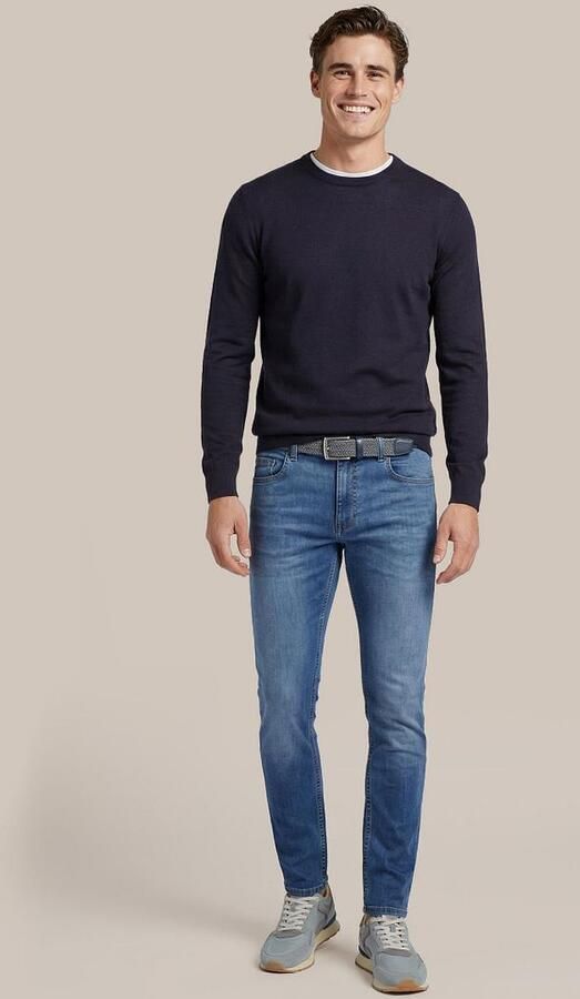Suitable Merino Pullover Navy