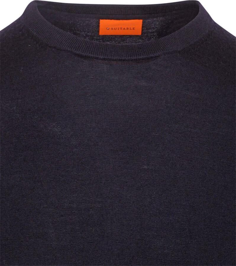 Suitable Merino Pullover Navy - Foto 2