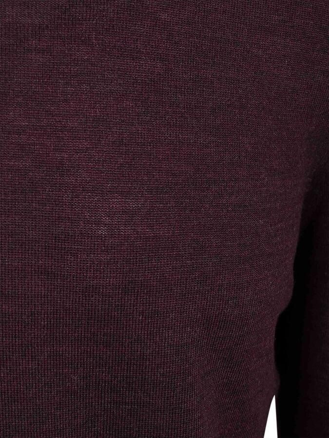 Suitable Merino Pullover Paars - Foto 2