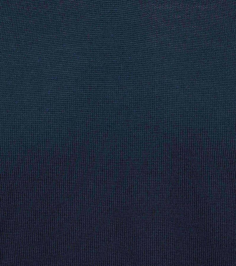 Suitable Merino Pullover V-Hals Navy - Foto 3