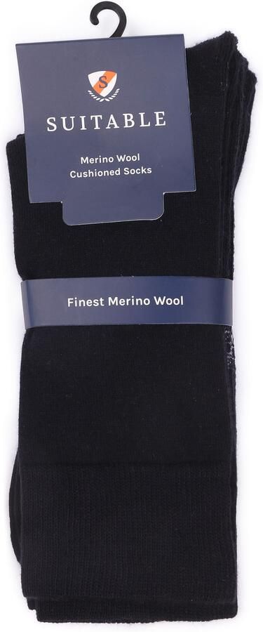 Suitable Socks Merino Sokken Navy 2-Pack - Foto 5
