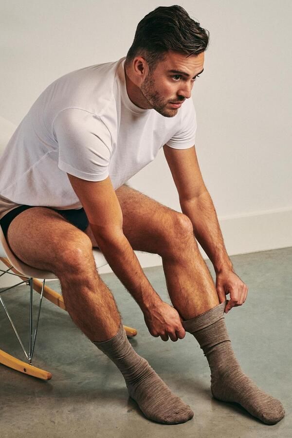 Suitable Socks Merino Sokken Taupe 2-Pack - Foto 2