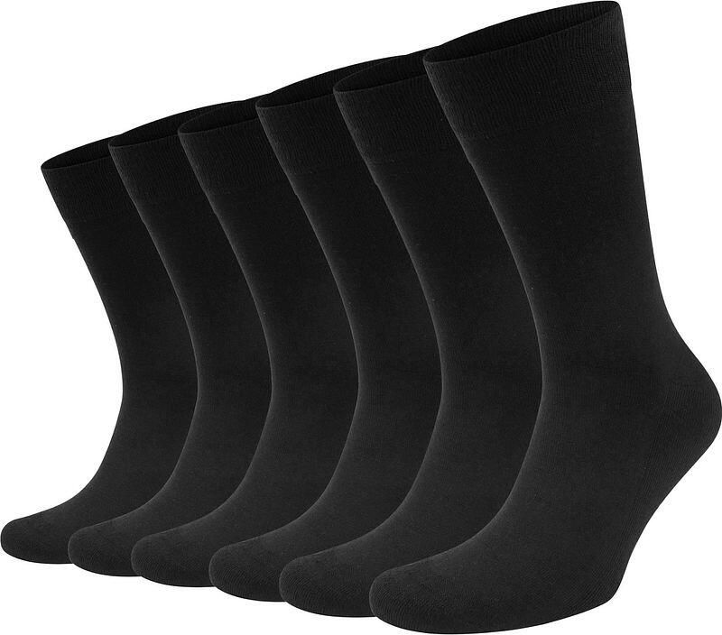 Suitable Socks Merino Sokken Zwart 2-Pack
