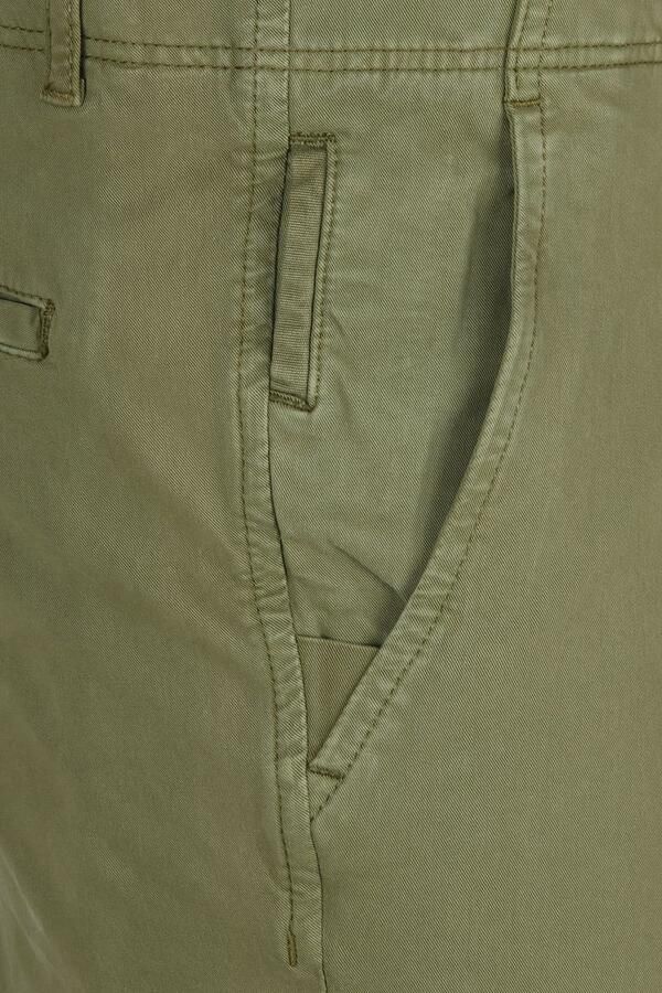 Suitable Broek Milton Skinny-Fit Chino Groen - Foto 3