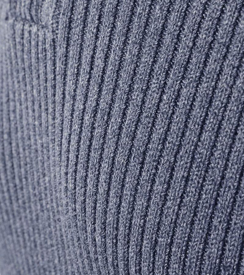 Suitable Sweater Mou Half Zip Trui Blauw - Foto 2