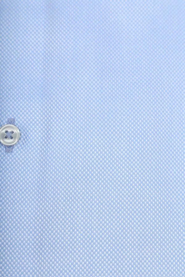 Suitable Overhemd Lange Mouw Non Iron Overhemd Blauw - Foto 3