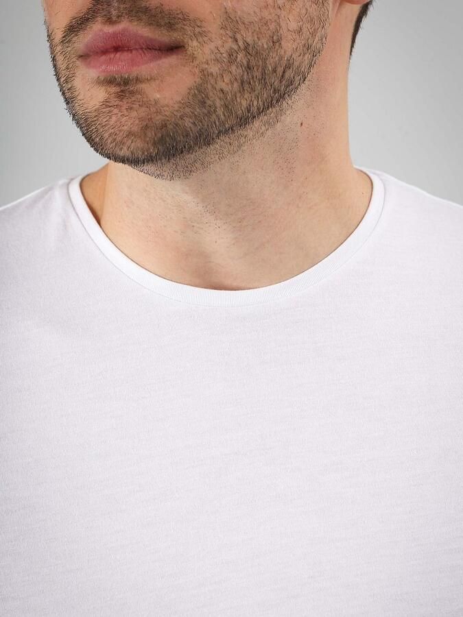 Suitable Obambo T-Shirt Ronde Hals Wit 2-Pack - Foto 4