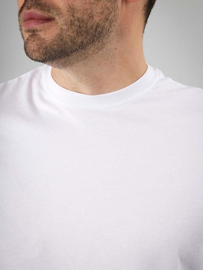 Suitable Obra T-Shirt Hoge ronde Hals Wit 6-Pack - Foto 2