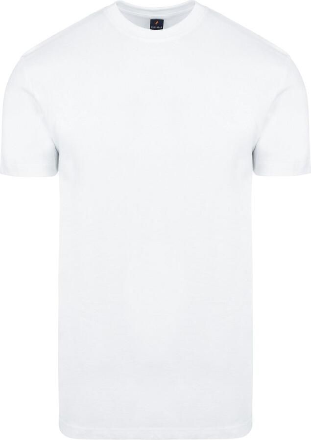Suitable Obra T-Shirt Hoge ronde Hals Wit 6-Pack - Foto 5