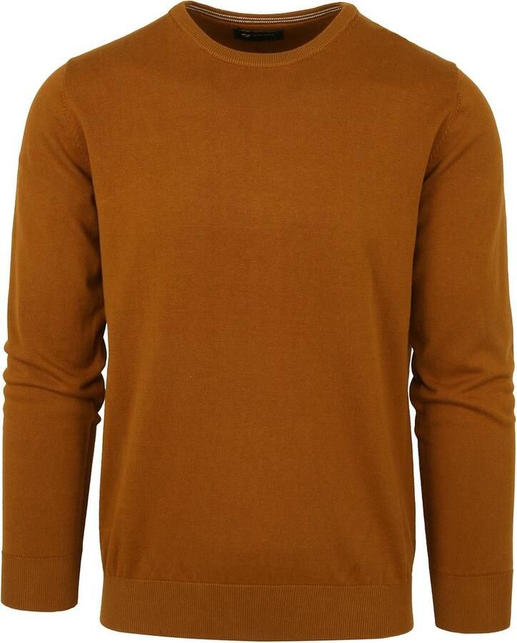 Suitable Oini Pullover O-Hals Okergeel - Foto 1