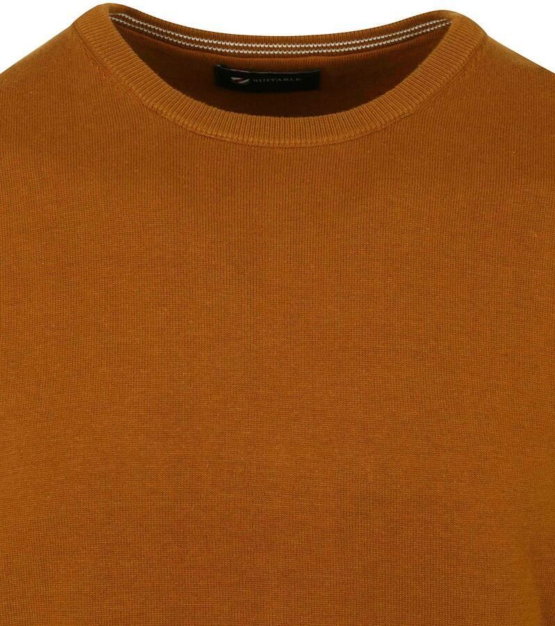 Suitable Oini Pullover O-Hals Okergeel - Foto 2