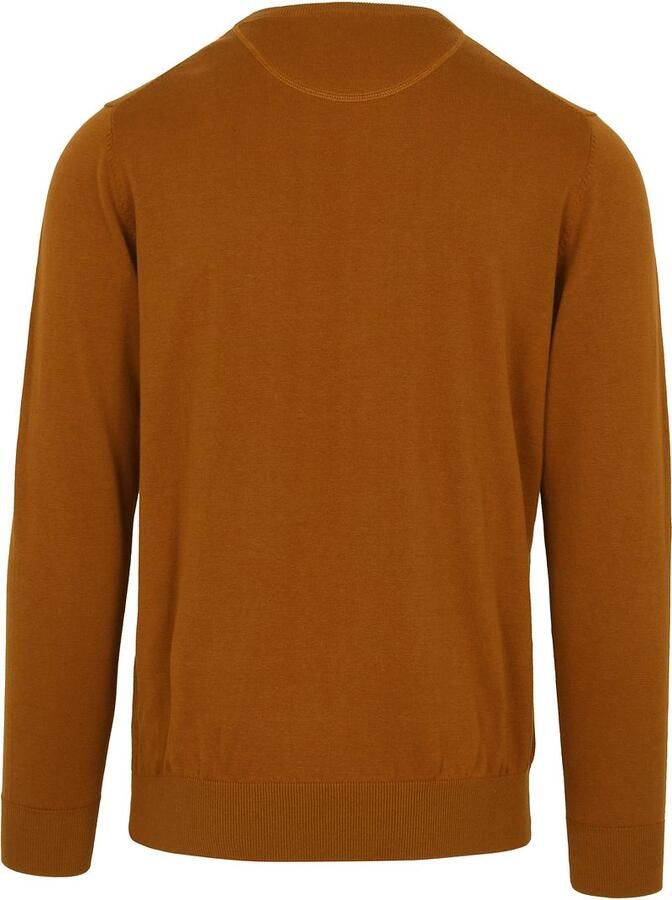Suitable Oini Pullover O-Hals Okergeel - Foto 3