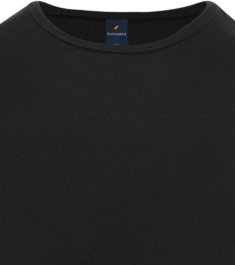 Suitable Ota T-shirt O-hals Zwart 2-Pack - Foto 2
