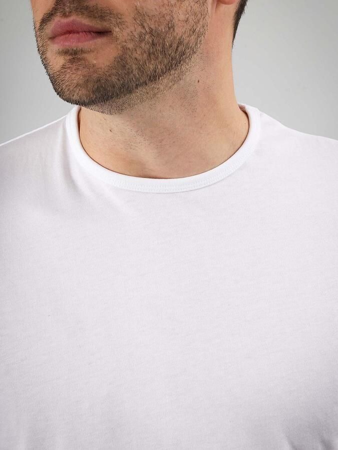 Suitable Ota T-Shirt Ronde Hals Wit 6-Pack - Foto 3