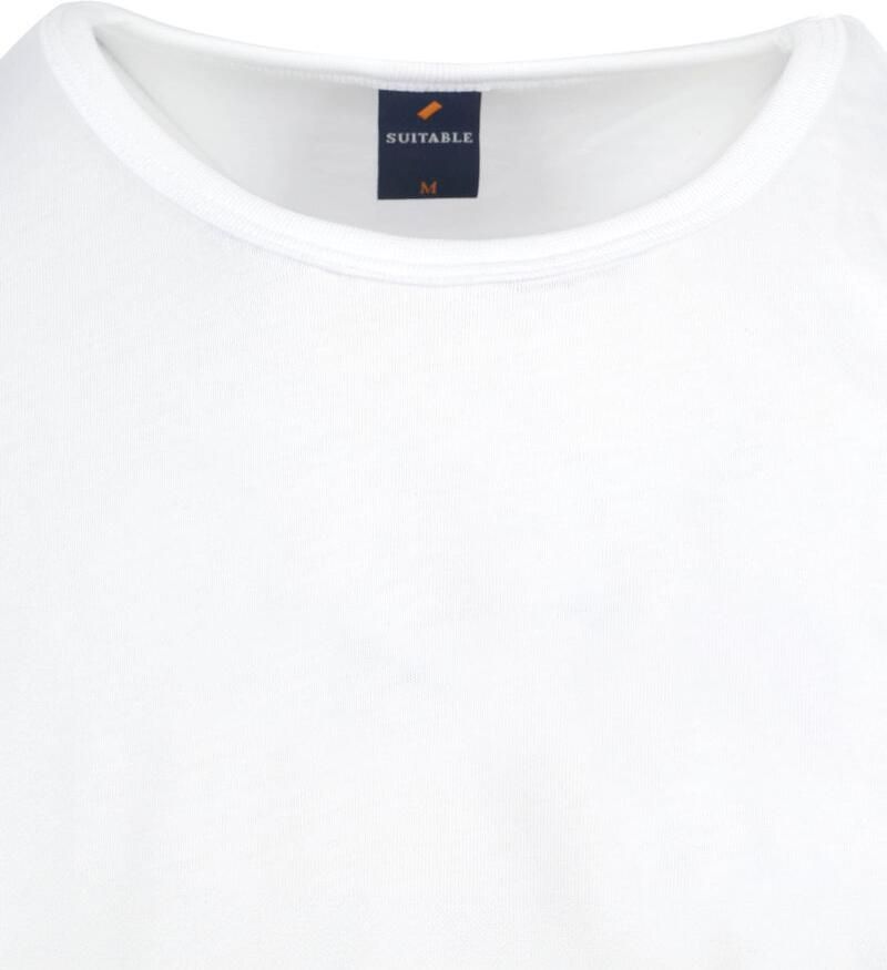Suitable Ota T-Shirt Ronde Hals Wit 6-Pack - Foto 2