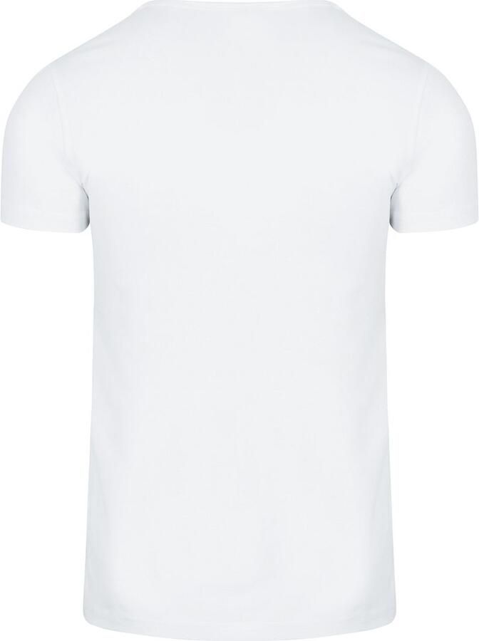 Suitable Otaru T-Shirt Brede Ronde Hals Wit 6-Pack - Foto 6