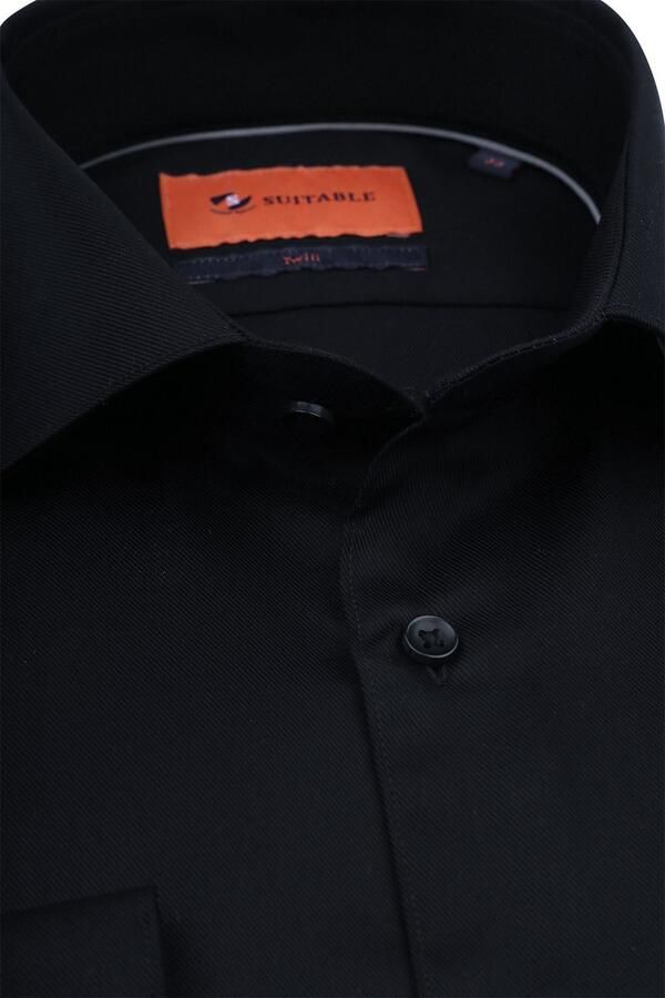 Suitable Overhemd Black - Foto 4