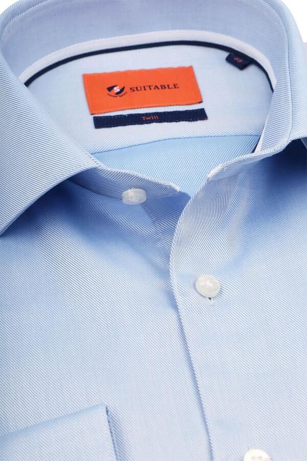 Suitable Overhemd Blauw DR-04 - Foto 3