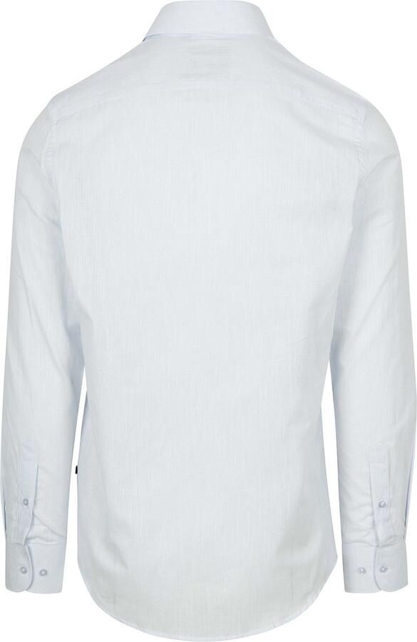 Suitable Overhemd Cotton Slub Lichtblauw - Foto 5
